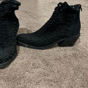 Jeffrey Campbell textured booties